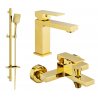 Mexen Uno DQ62 Wannenset, gold - 71403DQ62-50