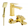 Mexen Uno R62 Badewannen-Set, gold - 71403R62-50