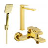 Mexen Uno R62 Wannenset, gold - 71413R62-50