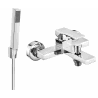 Mexen Uno R77 Wannenarmatur mit Duschset, Chrom - 7143R77-00
