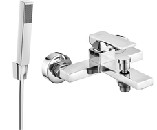 Mexen Uno R77 Wannenarmatur mit Duschset, Chrom - 7143R77-00