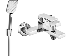 Mexen Uno R62 Badewannenarmatur mit Duschset, Chrom - 7143R62-00