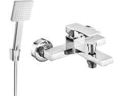 Mexen Uno R45 Badewannenarmatur mit Duschset, Chrom - 7143R45-00