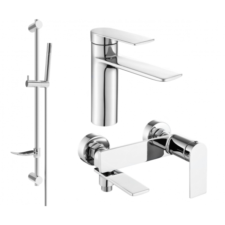 Mexen Zero DF70 Badewannen-Set, Chrom - 71103DF70-00