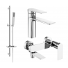 Mexen Zero DQ02 Badewannen-Set, Chrom - 71103DQ02-00