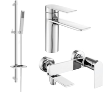 Mexen Zero DQ02 Badewannen-Set, Chrom - 71103DQ02-00