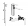 Mexen Zero DF62 Duschset, Chrom - 71104DF62-00