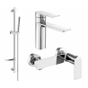 Mexen Zero DF70 Duschset, Chrom - 71104DF70-00