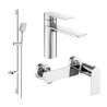 Mexen Zero DS62 Duschset, Chrom - 71104DS62-00