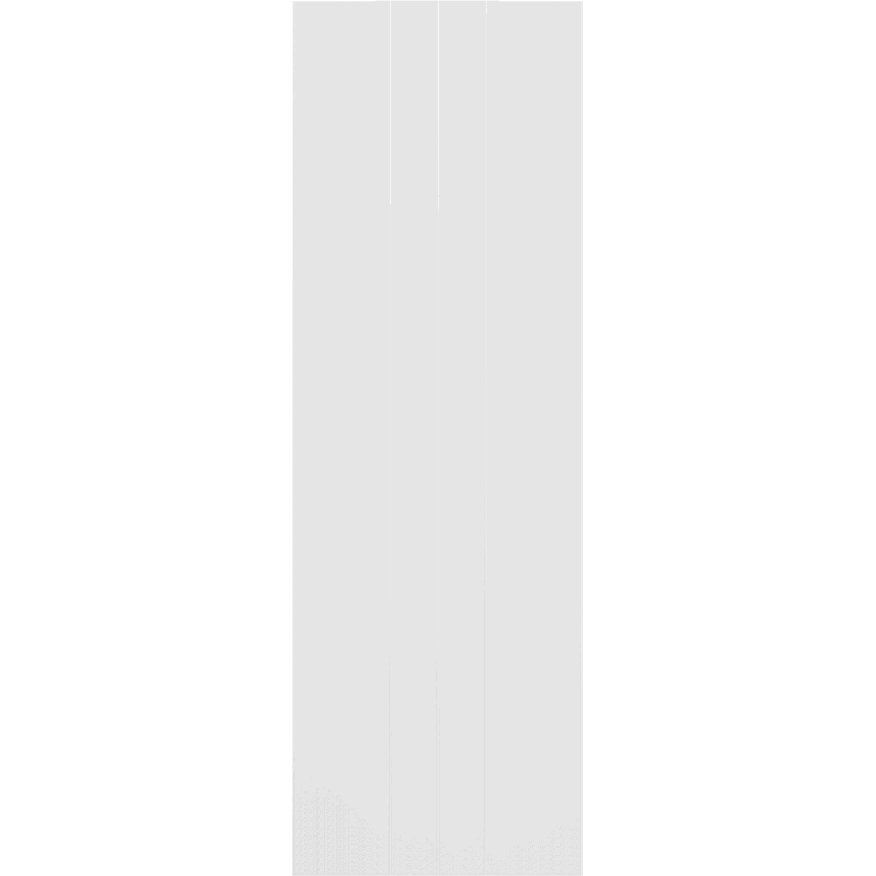 Mexen Line VS20SL Plattenheizkörper 1400 x 500 mm, mittlerer unterer Anschluss, 890 W, weiß - W6VS20SL-140-050-00