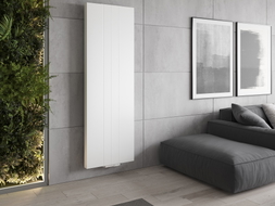 Mexen Line VS20SL Plattenheizkörper 1400 x 600 mm, mittlerer Bodenanschluss, 1068 W, weiß - W6VS20SL-140-060-00