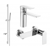 Mexen Zero DS70 Duschset, Chrom - 71104DS70-00