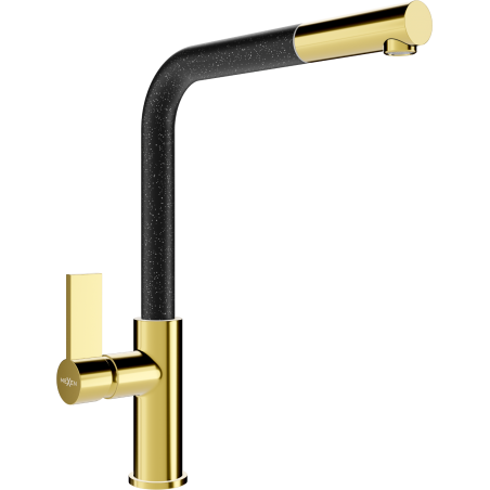 Mexen Flora Kücharmatur, gold/schwarz gesprenkelt - 670401-75