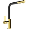 Mexen Flora Kücharmatur, gold/schwarz gesprenkelt - 670401-75