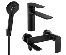 Mexen Zero R40 Wannen-Set, schwarz - 71103R40-70