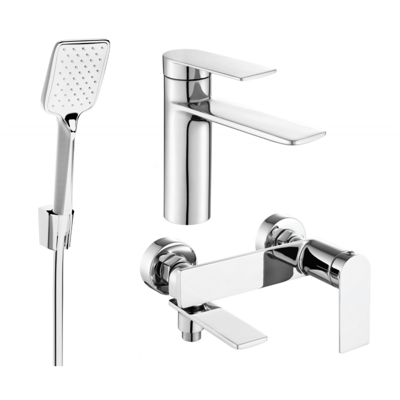 Mexen Zero R62 Badewannen-Set, Chrom - 71103R62-00