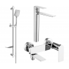 Mexen Zero DF62 Badewannen-Set, Chrom - 7113DF62-00