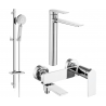 Mexen Zero DQ40 Badewannen-Set, Chrom - 7113DQ40-00