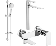 Mexen Zero DQ40 Badewannen-Set, Chrom - 7113DQ40-00
