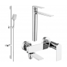 Mexen Zero DS62 Badeset, Chrom - 7113DS62-00
