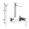 Mexen Zero DF62 Duschset, Chrom - 71114DF62-00
