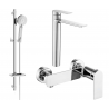 Mexen Zero DQ40 Duschset, Chrom - 71114DQ40-00