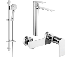 Mexen Zero DQ40 Duschset, Chrom - 71114DQ40-00