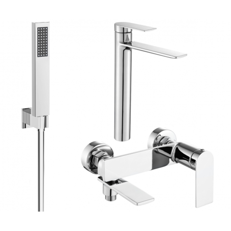 Mexen Zero R02 Wannenset, Chrom - 71113R02-00