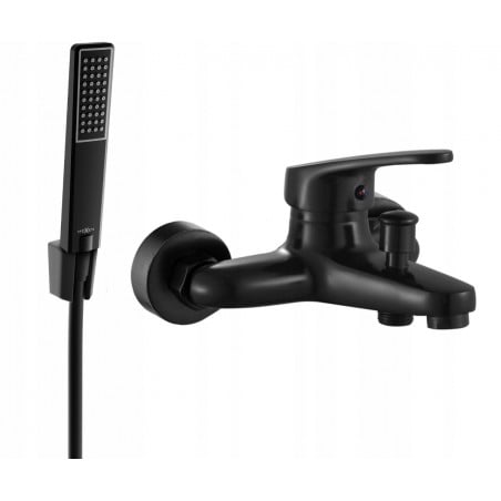 Mexen Erica R72 Badewannenarmatur mit Duschset, schwarz - 74643R72-70