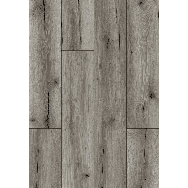 Mexen Ontario Vinylböden 1240 x 182 mm SPC 6,5 mm, IXPE Unterlage 1,5 mm, 4 V-Fuge, Eiche - F1003-1240-182-505-4V1-01
