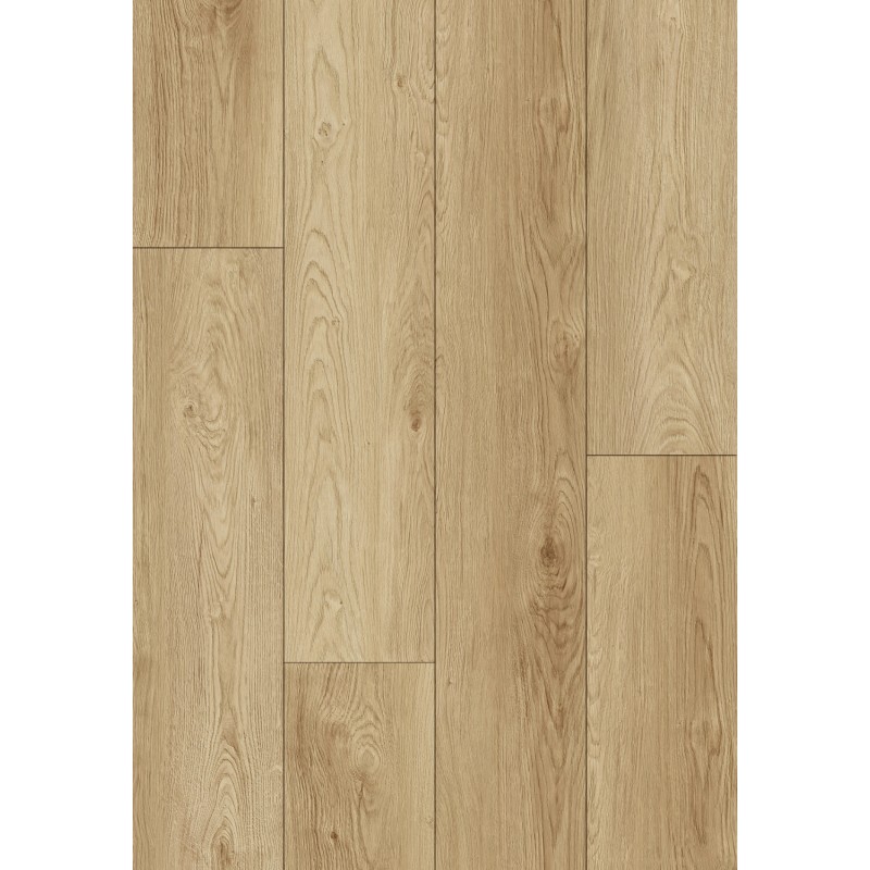 Mexen Anniston Vinylplatten 1240 x 182 mm SPC 6,5 mm, IXPE-Unterlage 1,5 mm, 4 V-Fuge, Eiche - F1038-1240-182-505-4V1-01