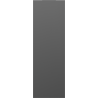Mexen Flat VS20S Plattenheizkörper 1400 x 300 mm, mittiger unterer Anschluss, 534 W, anthrazit - W6VS20S-140-030-66