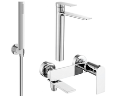 Mexen Zero R70 Badewannen-Set, Chrom - 71113R70-00