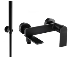 Mexen Zero R70 Badewannenarmatur mit Duschset, schwarz - 7113R70-70