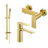 Mexen Zero DQ02 Duschset, gold - 71104DQ02-50