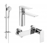 Mexen Zero DQ40 Duschset, Chrom - 71104DQ40-00