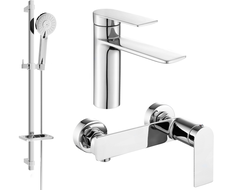 Mexen Zero DQ40 Duschset, Chrom - 71104DQ40-00