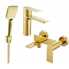 Mexen Zero R62 Badezimmerset, gold - 71103R62-50