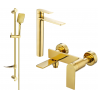Mexen Zero DF62 Wannenset, gold - 7113DF62-50