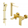 Mexen Zero DQ40 Badewannen-Set, gold - 7113DQ40-50