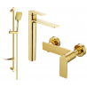 Mexen Zero DF62 Duschset, gold - 71114DF62-50