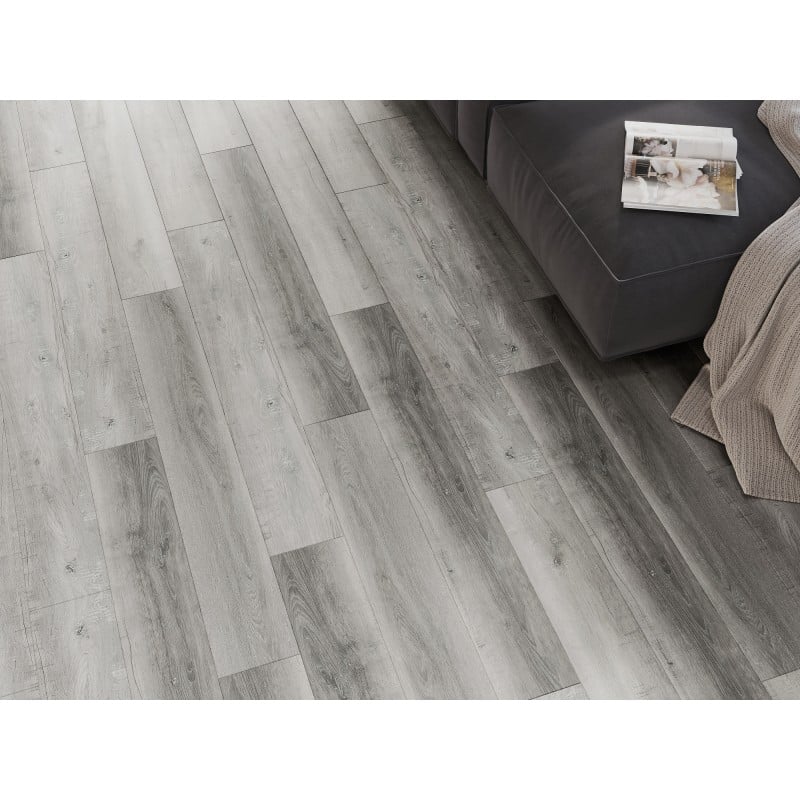 Mexen Santa Clara Vinylplatten 1240 x 182 mm SPC 6,5 mm, IXPE-Unterlage 1,5 mm, 4 V-Fuge, Eiche - F1010-1240-182-505-4V1-01