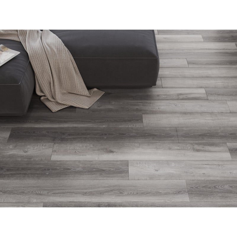 Mexen El Monte Vinylplatten 1240 x 182 mm SPC 6,5 mm, IXPE-Unterlage 1,5 mm, 4 V-Fuge, Eiche - F1011-1240-182-505-4V1-01
