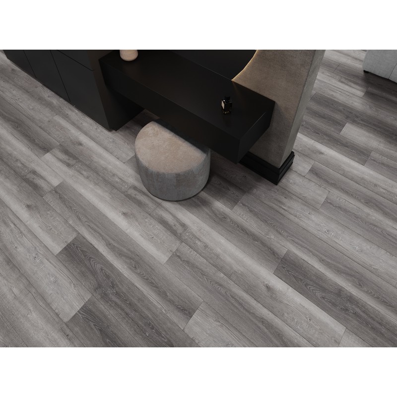 Mexen El Monte Vinylplatten 1240 x 182 mm SPC 6,5 mm, IXPE-Unterlage 1,5 mm, 4 V-Fuge, Eiche - F1011-1240-182-505-4V1-01