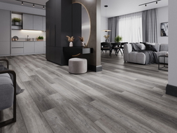 Mexen El Monte Vinylplatten 1240 x 182 mm SPC 6,5 mm, IXPE-Unterlage 1,5 mm, 4 V-Fuge, Eiche - F1011-1240-182-505-4V1-01