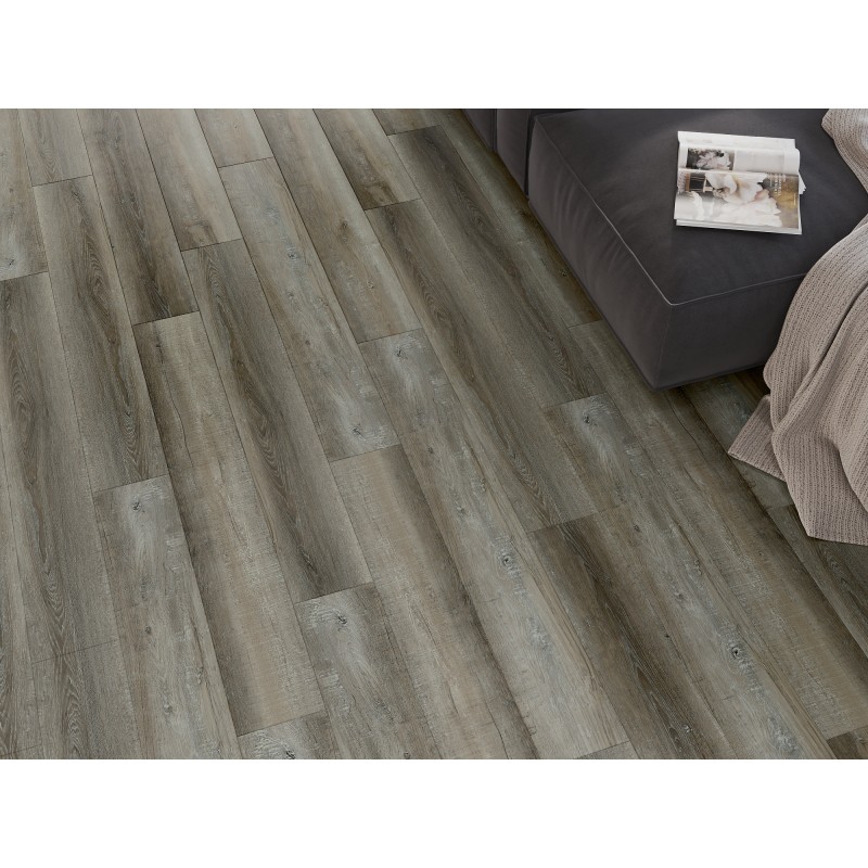 Mexen Aspen Vinylplatten 1240 x 182 mm SPC 6,5 mm, IXPE-Unterlage 1,5 mm, 4 V-Fuge, Eiche - F1012-1240-182-505-4V1-01