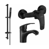 Mexen Fabia DB72 Duschset, schwarz - 746504DB72-70