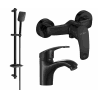 Mexen Fabia DB62-Duschset, schwarz - 746504DB62-70