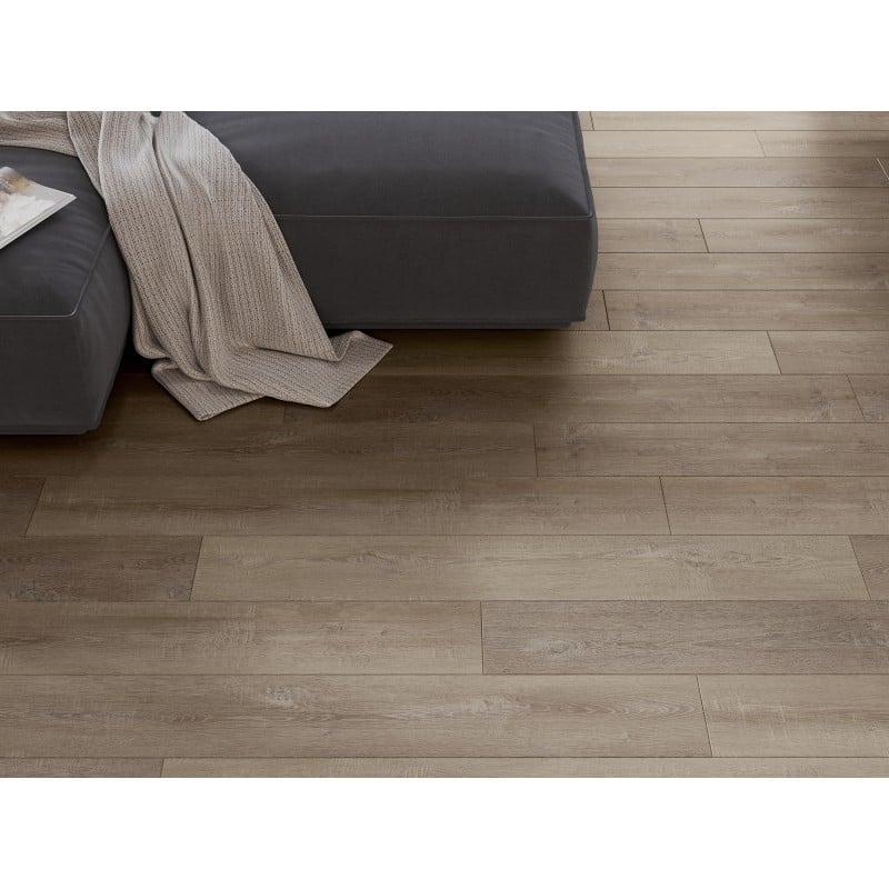 Mexen Windsor Vinylplatten 1240 x 182 mm SPC 6,5 mm, IXPE 1,5 mm Unterlage, 4 V-Fuge, Eiche - F1016-1240-182-505-4V1-01