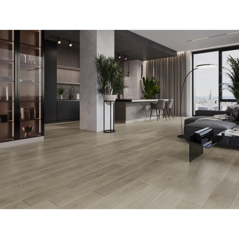 Mexen Jasper Vinylpaneele 1240 x 182 mm SPC 6,5 mm, IXPE Unterlage 1,5 mm, 4 V-Fuge, Eiche - F1018-1240-182-505-4V1-01